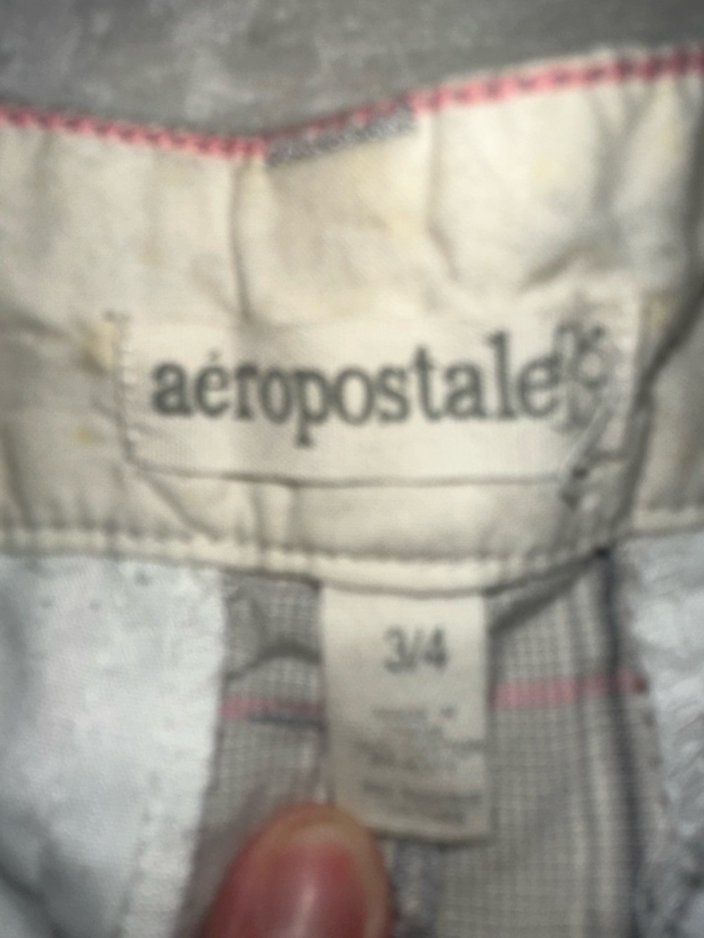 Aeropostale Vintage Y2K Plaid Low Rise Shorts - Picture 5 of 7